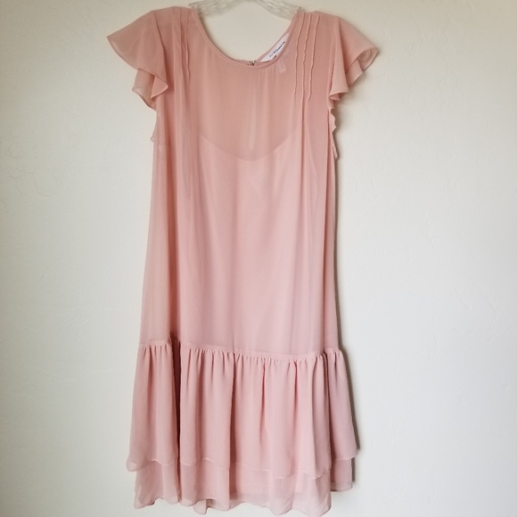 bcbgeneration rose smoke dress